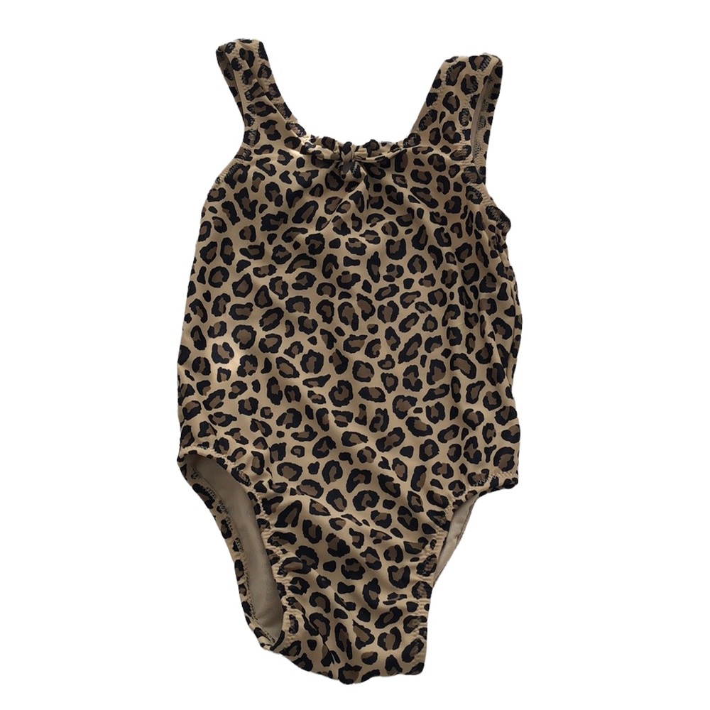 cheetah baby swim suit